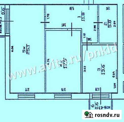 2-комнатная квартира, 74.2 м², 2/4 эт. на продажу в Светлогорске Светлогорск
