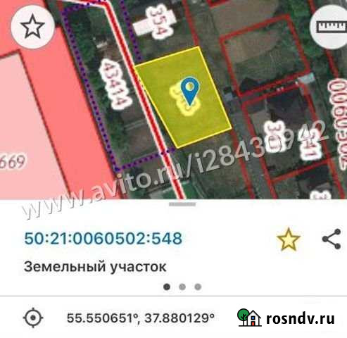 Участок СНТ, ДНП 9 сот. на продажу в Лыткарино Лыткарино - изображение 1