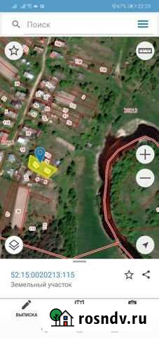 Участок ИЖС 11 сот. на продажу в Ковернино Ковернино - изображение 1