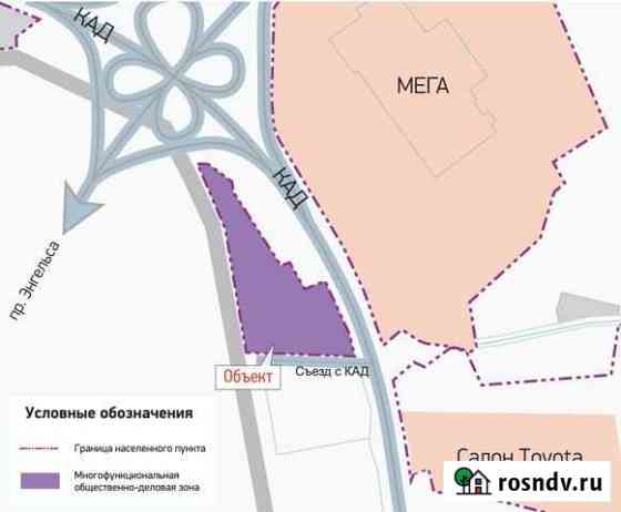 Участок промназначения 57 сот. на продажу в Санкт-Петербурге Санкт-Петербург