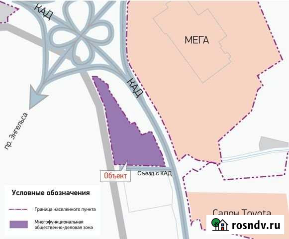 Участок промназначения 57 сот. на продажу в Санкт-Петербурге Санкт-Петербург - изображение 1