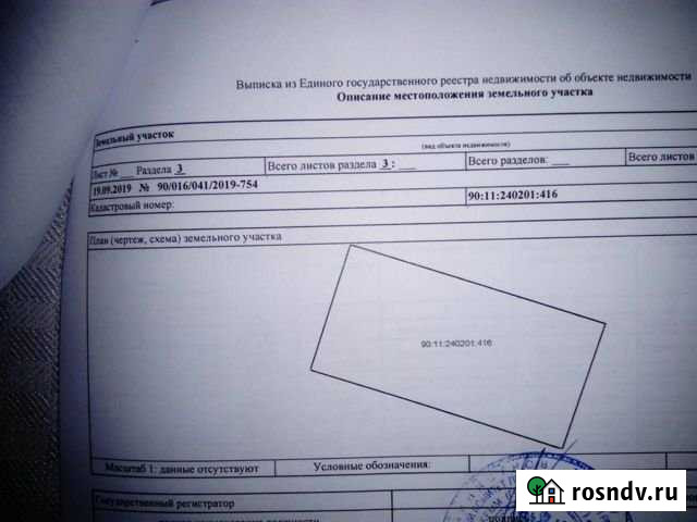 Участок СНТ, ДНП 8 сот. на продажу в Каширском Каширское - изображение 1