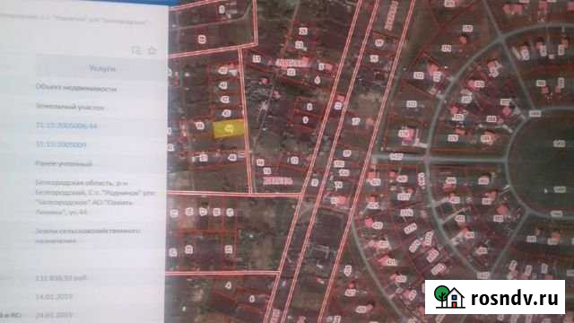 Участок СНТ, ДНП 8 сот. на продажу в Майском Белгородской области Майский - изображение 1