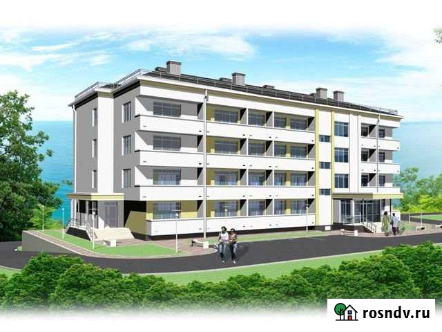 Квартира-студия, 34.9 м², 3/4 эт. на продажу в Новомихайловском кп Новомихайловский кп - изображение 1