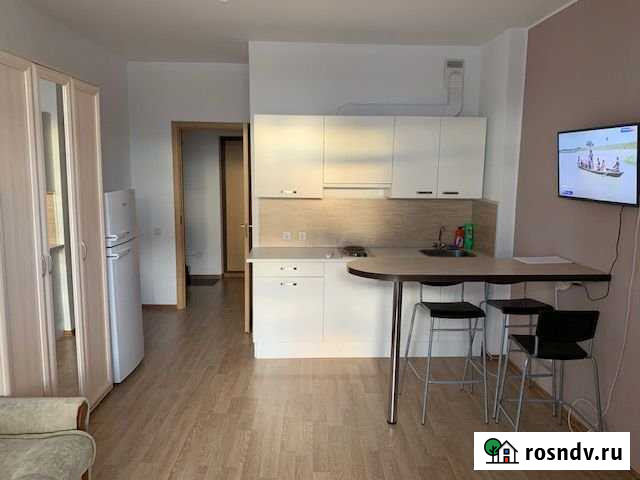 Квартира-студия, 25 м², 15/18 эт. в аренду на длительный срок в Санкт-Петербурге Санкт-Петербург - изображение 1