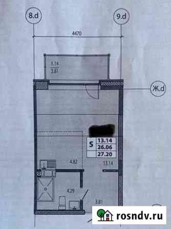 Квартира-студия, 27.2 м², 6/11 эт. на продажу в Санкт-Петербурге Санкт-Петербург