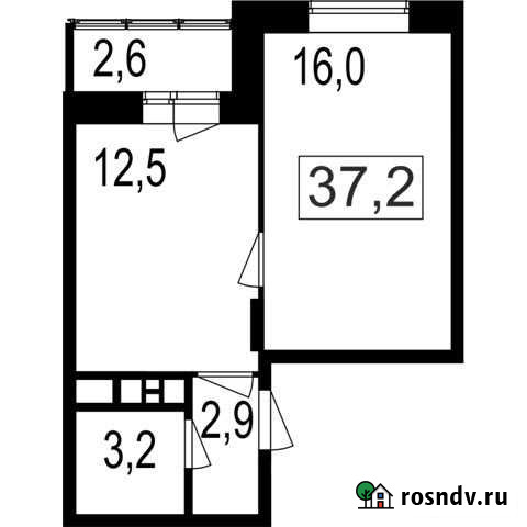 2-комнатная квартира, 34.6 м², 6/7 эт. на продажу в Мытищах Мытищи - изображение 1