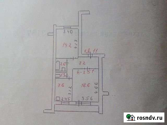 2-комнатная квартира, 50 м², 4/5 эт. на продажу в Пиндушах Пиндуши - изображение 1