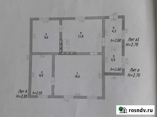 Дом 60 м² на участке 20 сот. на продажу в Крымске Крымск - изображение 1