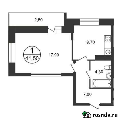 3-комнатная квартира, 78.6 м², 2/17 эт. на продажу в Люберцах Люберцы - изображение 1