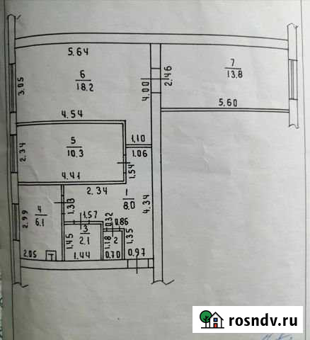 3-комнатная квартира, 59 м², 2/2 эт. на продажу в Красноярке Красноярка - изображение 1