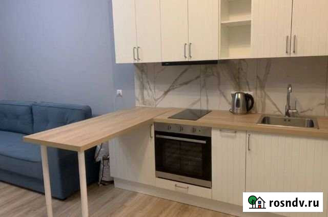 Квартира-студия, 31 м², 9/20 эт. в аренду на длительный срок в Санкт-Петербурге Санкт-Петербург - изображение 1