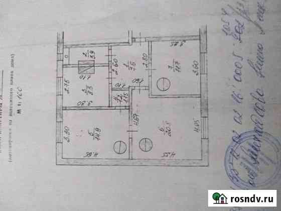 3-комнатная квартира, 68 м², 2/2 эт. на продажу в Угловке Угловка