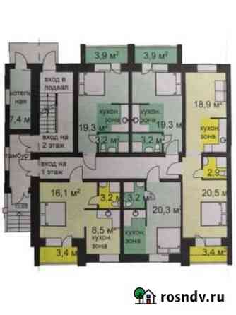 1-комнатная квартира, 22.4 м², 2/3 эт. на продажу в Йошкар-Оле Йошкар-Ола