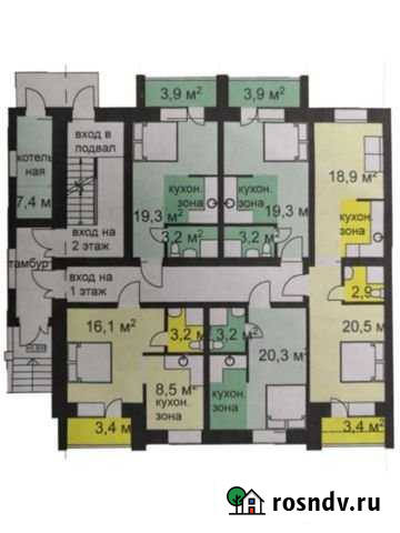 1-комнатная квартира, 22.4 м², 2/3 эт. на продажу в Йошкар-Оле Йошкар-Ола - изображение 1