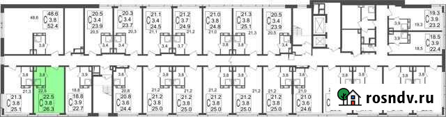 Квартира-студия, 26.3 м², 3/17 эт. на продажу в Королеве Королев - изображение 1