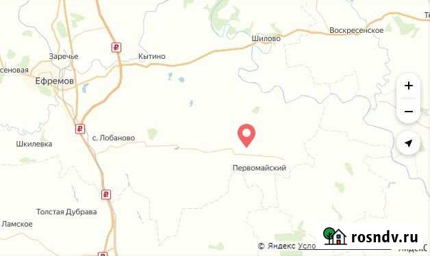 Участок СНТ, ДНП 160 сот. на продажу в Ефремове Ефремов - изображение 1