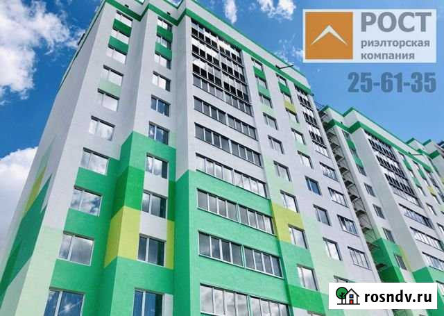 1-комнатная квартира, 40.7 м², 1/15 эт. на продажу в Засечном Засечное - изображение 1