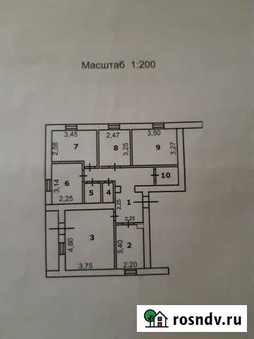 5-комнатная квартира, 80 м², 1/5 эт. на продажу в Губкине Губкин - изображение 1