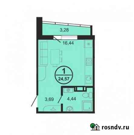 Квартира-студия, 24.6 м², 1/10 эт. на продажу в Челябинске Челябинск