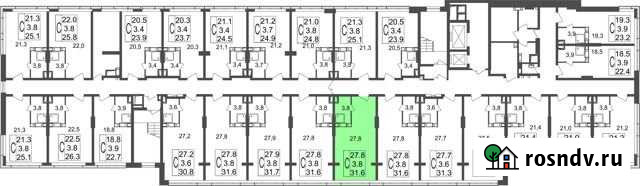 Квартира-студия, 31.6 м², 10/17 эт. на продажу в Королеве Королев - изображение 1