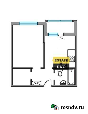 1-комнатная квартира, 37.4 м², 2/6 эт. на продажу в Мытищах Мытищи - изображение 1