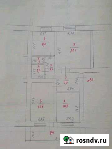 3-комнатная квартира, 68 м², 2/4 эт. на продажу в Лениногорске Лениногорск - изображение 1