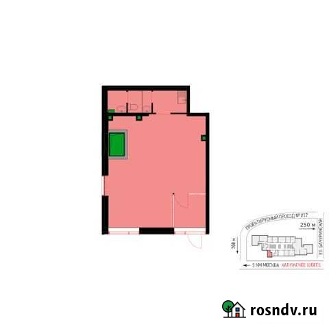 Сдам помещение свободного назначения, 48.5 кв.м. Коммунарка - изображение 1