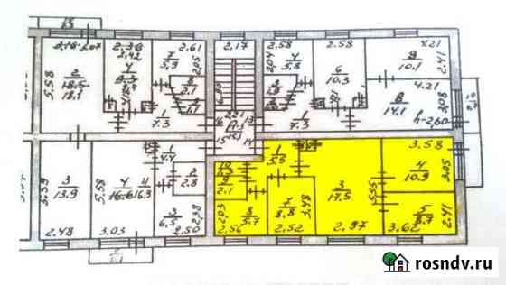 4-комнатная квартира, 62 м², 4/5 эт. на продажу в Волоколамске Волоколамск