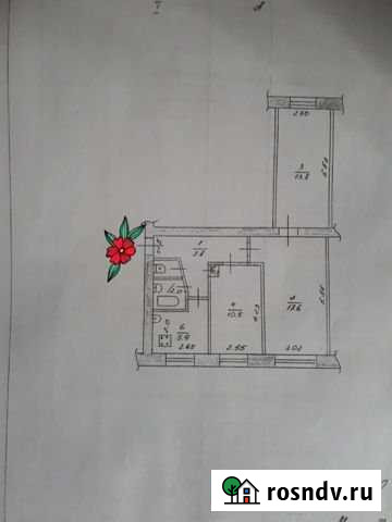 3-комнатная квартира, 60 м², 1/5 эт. на продажу в Альметьевске Альметьевск - изображение 1