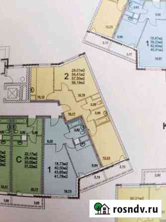 2-комнатная квартира, 53 м², 18/18 эт. на продажу в Реутове Реутов