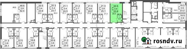 Квартира-студия, 23.9 м², 3/17 эт. на продажу в Королеве Королев - изображение 1