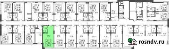 Квартира-студия, 30.8 м², 17/17 эт. на продажу в Королеве Королев