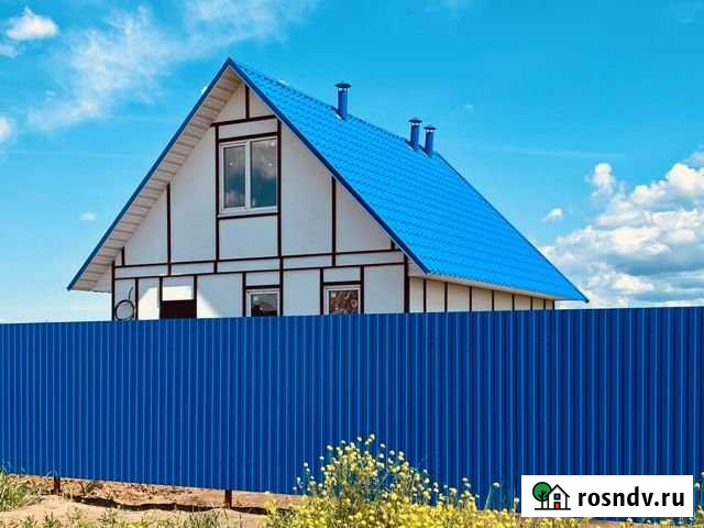 Коттедж 80 м² на участке 5 сот. на продажу в Красненькой Красненькая - изображение 1