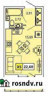 Квартира-студия, 22.6 м², 1/11 эт. на продажу в Санкт-Петербурге Санкт-Петербург