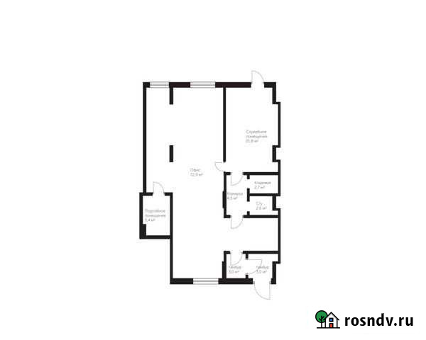Помещение свободного назначения, 115.9 кв.м. Новосибирск - изображение 1