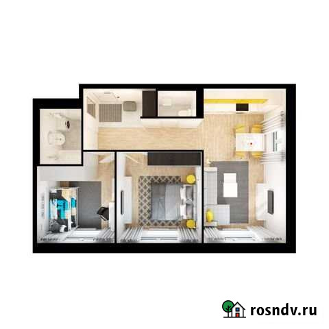 2-комнатная квартира, 61.8 м², 10/25 эт. на продажу в Балашихе Балашиха - изображение 1