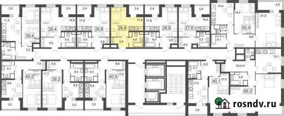 Квартира-студия, 26.8 м², 19/25 эт. на продажу в Москве Москва