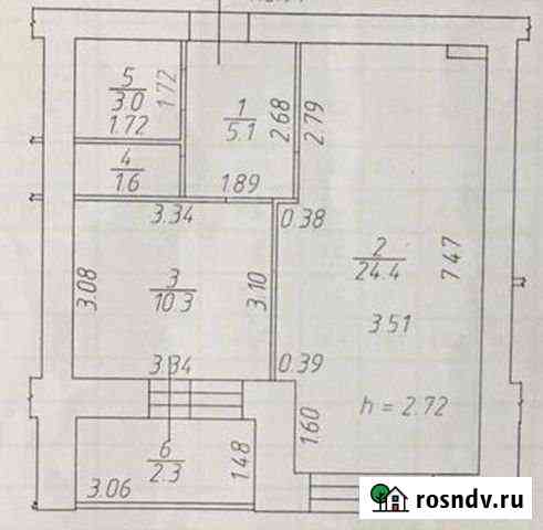 1-комнатная квартира, 45 м², 5/15 эт. на продажу в Набережных Челнах Набережные Челны