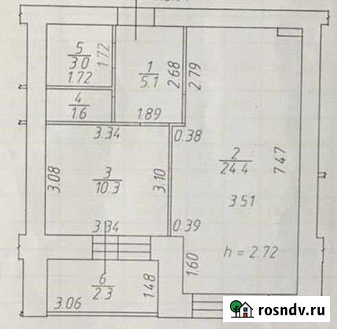 1-комнатная квартира, 45 м², 5/15 эт. на продажу в Набережных Челнах Набережные Челны - изображение 1