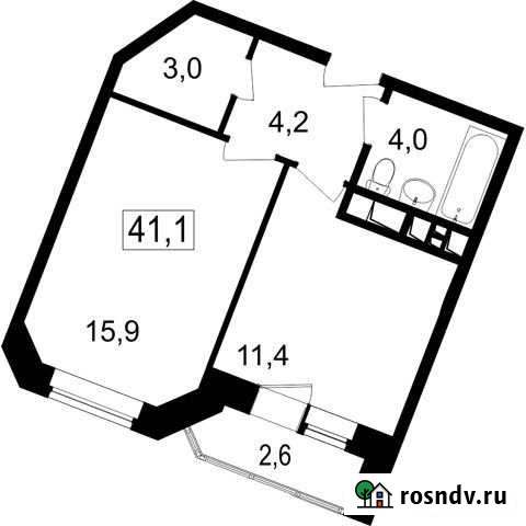 2-комнатная квартира, 38.5 м², 6/7 эт. на продажу в Мытищах Мытищи - изображение 1