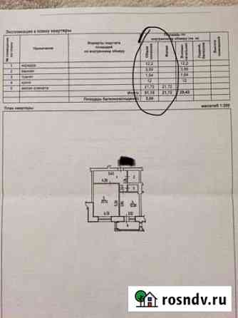 1-комнатная квартира, 56.5 м², 7/9 эт. на продажу в Старом Осколе Старый Оскол