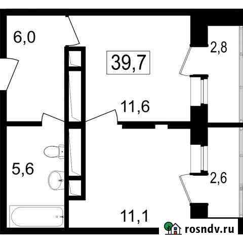 2-комнатная квартира, 34.3 м², 5/7 эт. на продажу в Мытищах Мытищи
