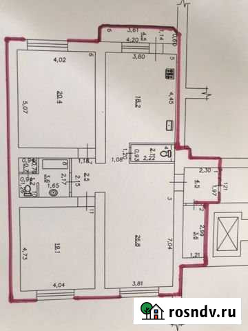 3-комнатная квартира, 102.7 м², 7/10 эт. на продажу в Самаре Самара - изображение 1