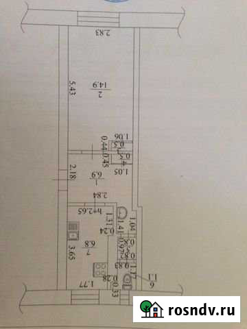 1-комнатная квартира, 31.5 м², 1/2 эт. на продажу в Михайловке Республики Башкортостан Михайловка - изображение 1