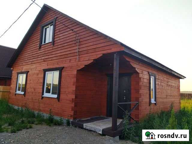 Дом 80 м² на участке 8 сот. на продажу в Хомутово Иркутской области Хомутово - изображение 1
