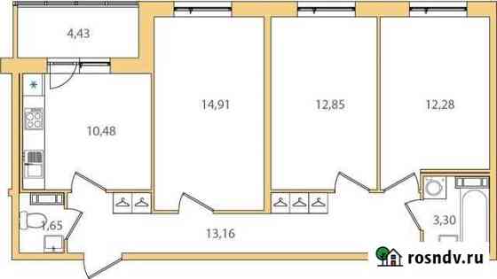 3-комнатная квартира, 70.9 м², 2/9 эт. на продажу в Санкт-Петербурге Санкт-Петербург