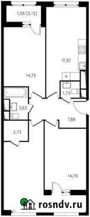 3-комнатная квартира, 83 м², 18/22 эт. на продажу в Москве Москва