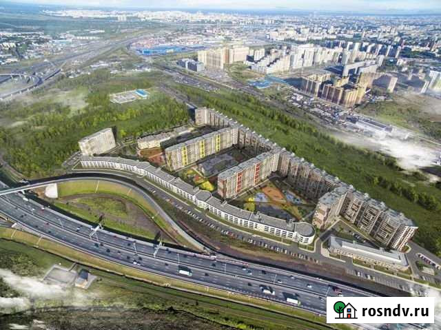 2-комнатная квартира, 70.4 м², 10/15 эт. на продажу в Санкт-Петербурге Санкт-Петербург - изображение 1