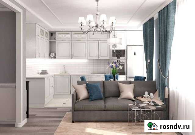 1-комнатная квартира, 40.8 м², 11/24 эт. на продажу в Ростове-на-Дону Ростов-на-Дону - изображение 1